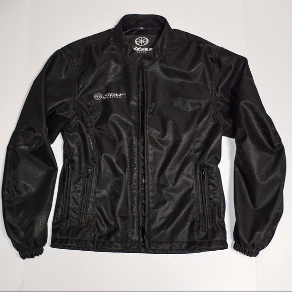 YAMAHA Star Women’s Hardshell Riding Jacket Blk- M - Picture 2 of 9